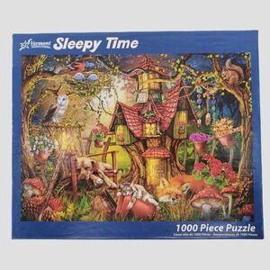 Vermont Christmas Company Sleepy Time 1000 Piece Jigsaw Puzzle by Ciro Marchetti